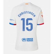 Barcelona Andreas Christensen #15 Bortedrakt 2023-24 Kortermet